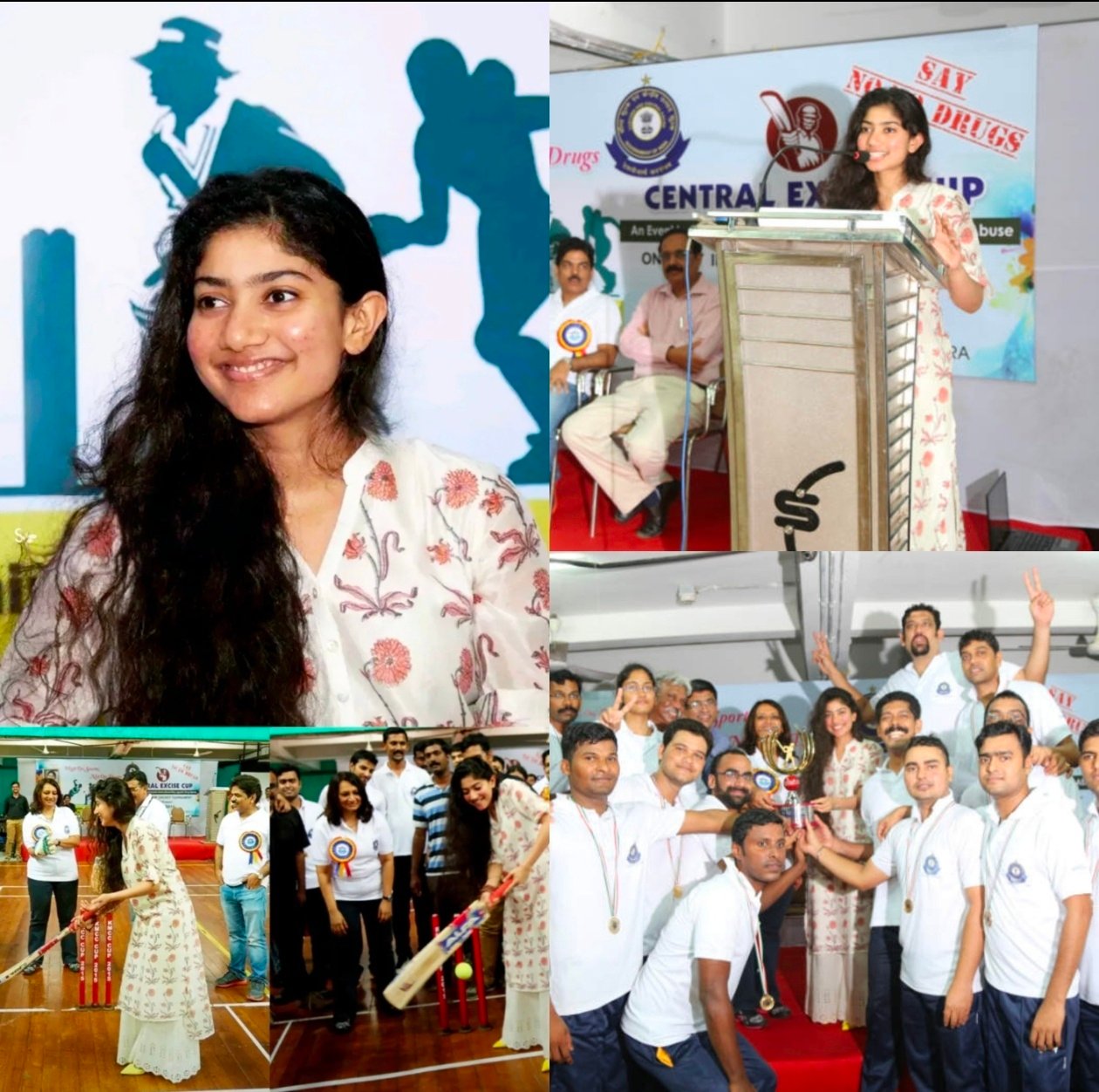 Sai Pallavi at Anti-Drugs Campaign