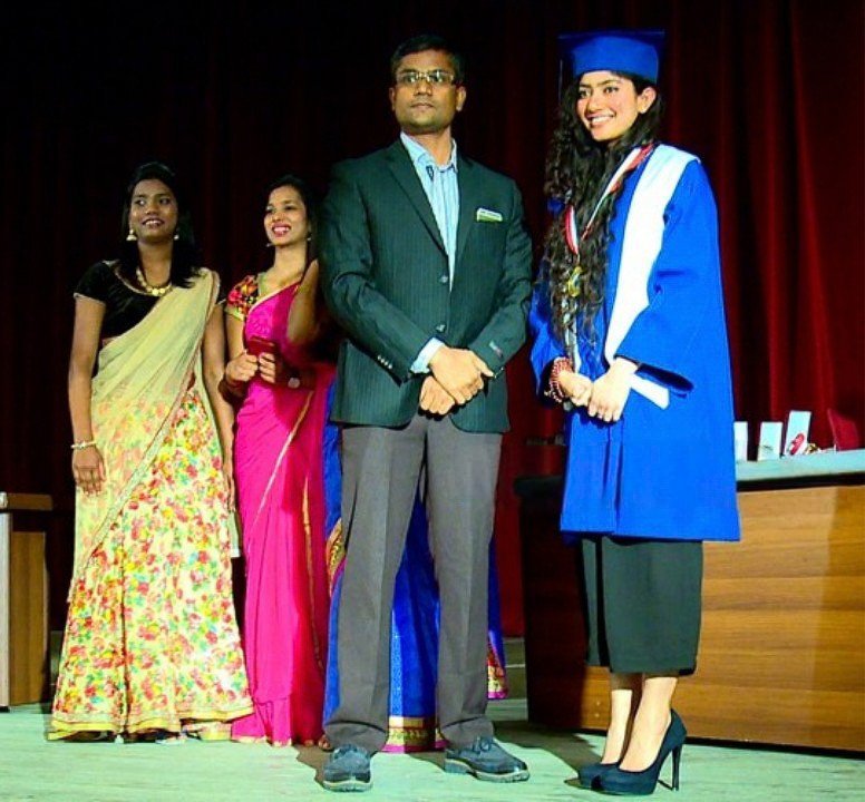 Sai Pallavi at MBBS Graduation 2016