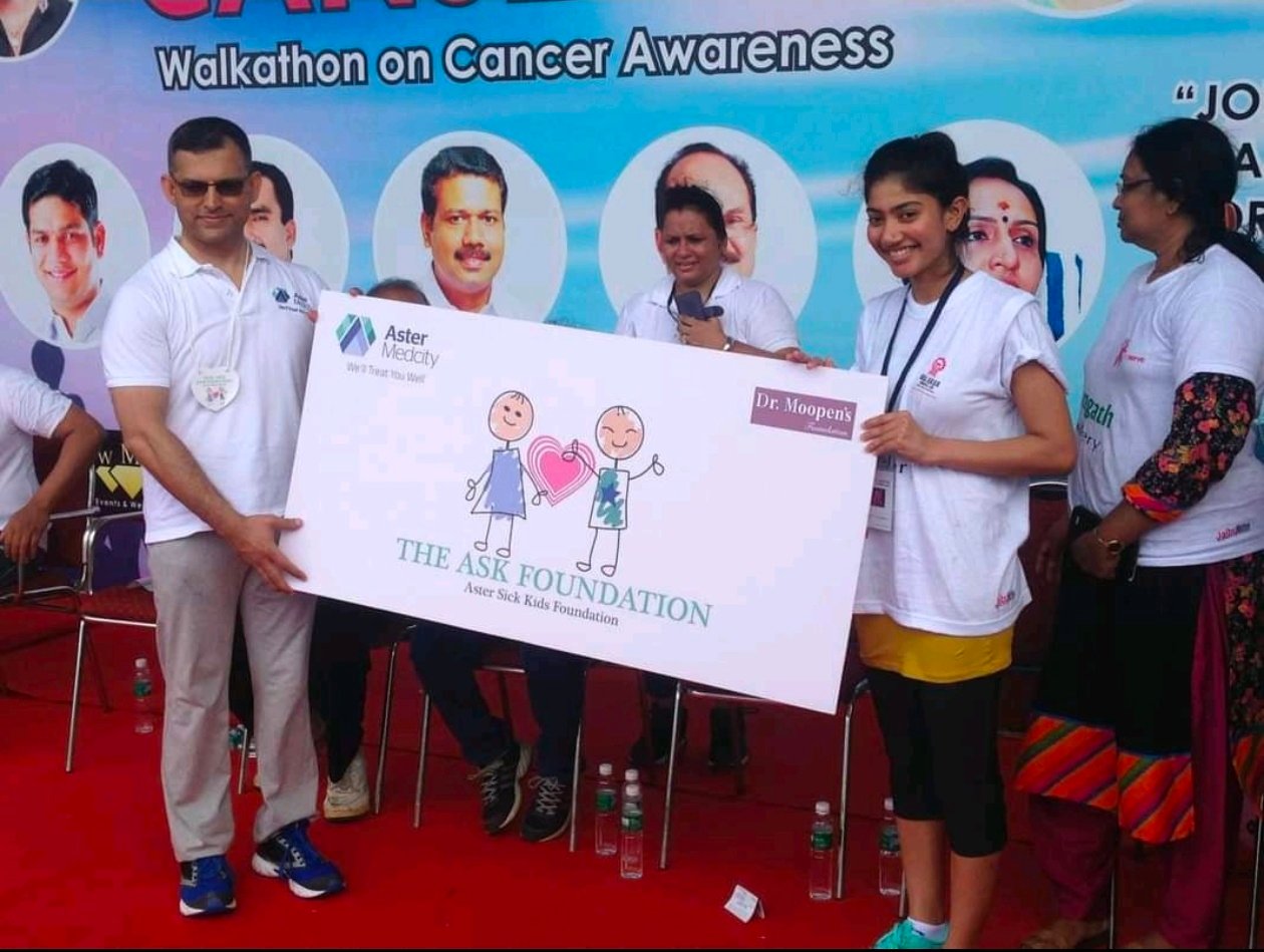 Sai Pallavi at Walkathon