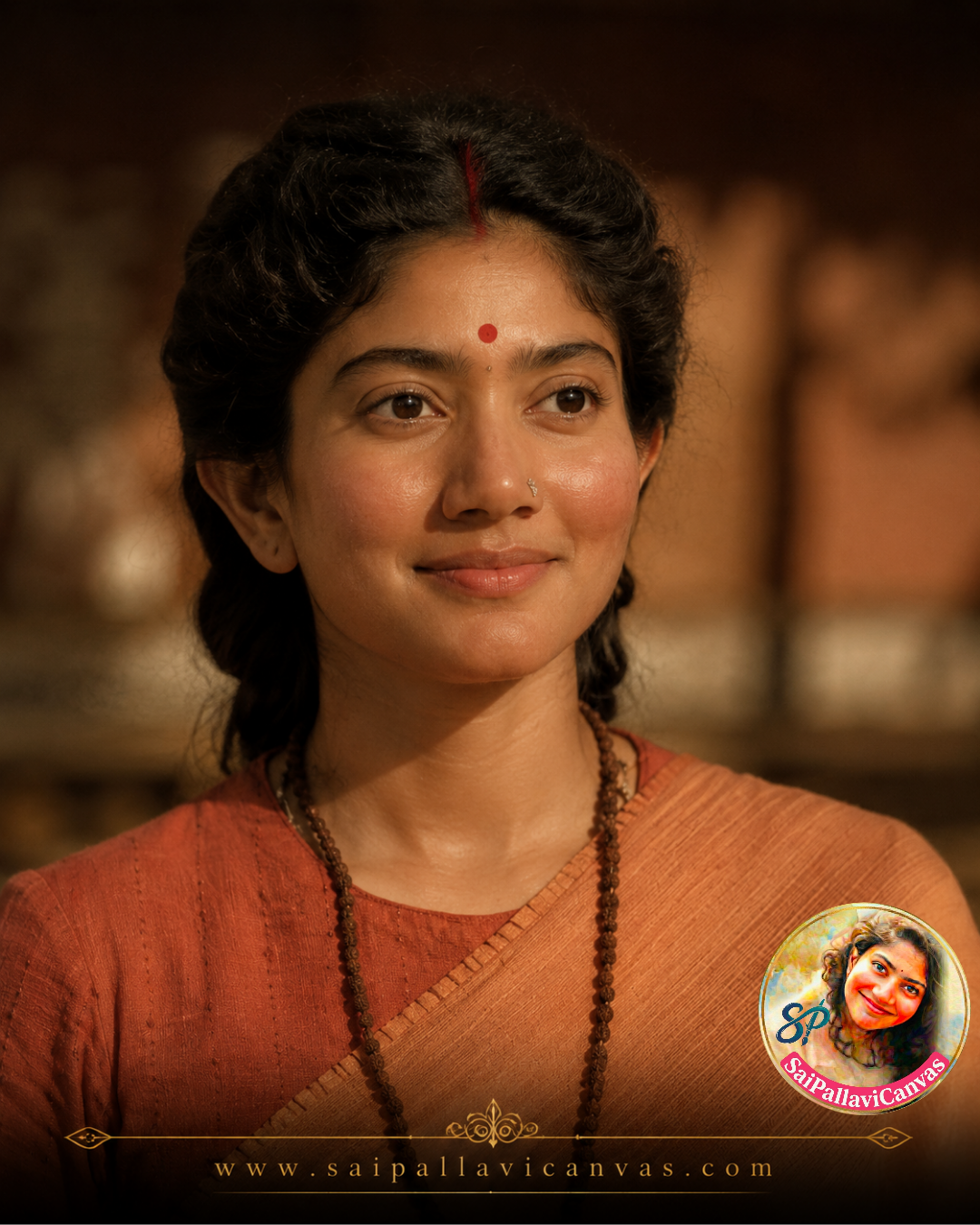 Sai Pallavi as Sita, Vanvas look in simple terracotta